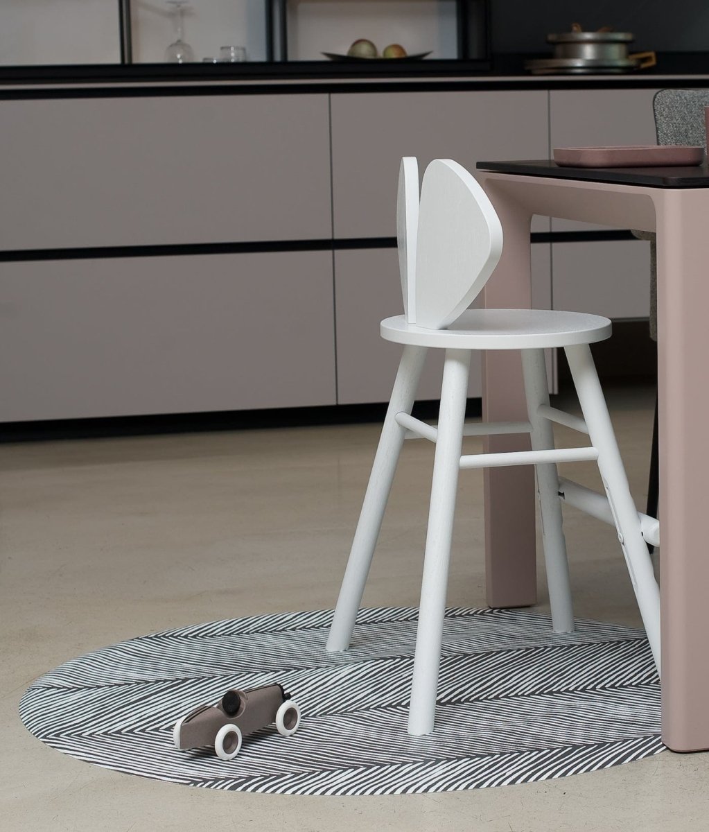 TODDLEKIND - Tapis Protège Sol Rond SPLAT MAT | Sandy Lines - Anchor