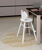 TODDLEKIND - Tapis Protège Sol Rond SPLAT MAT | Sandy Lines - Sand Castle