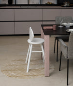 TODDLEKIND - Tapis Protège Sol Rond SPLAT MAT | Sandy Lines - Sand Castle