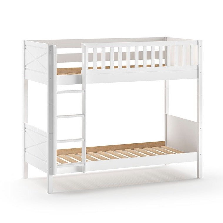 VIPACK - Lit Superposé SCOTT 90 X 200 cm Blanc