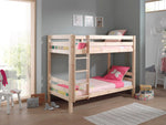 VIPACK - Lit Superposé (H 160xm) PINO 90 x 200 cm Naturel