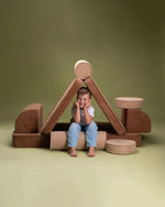WIGIWAMA - Canapé Modulable Settee - Toffee