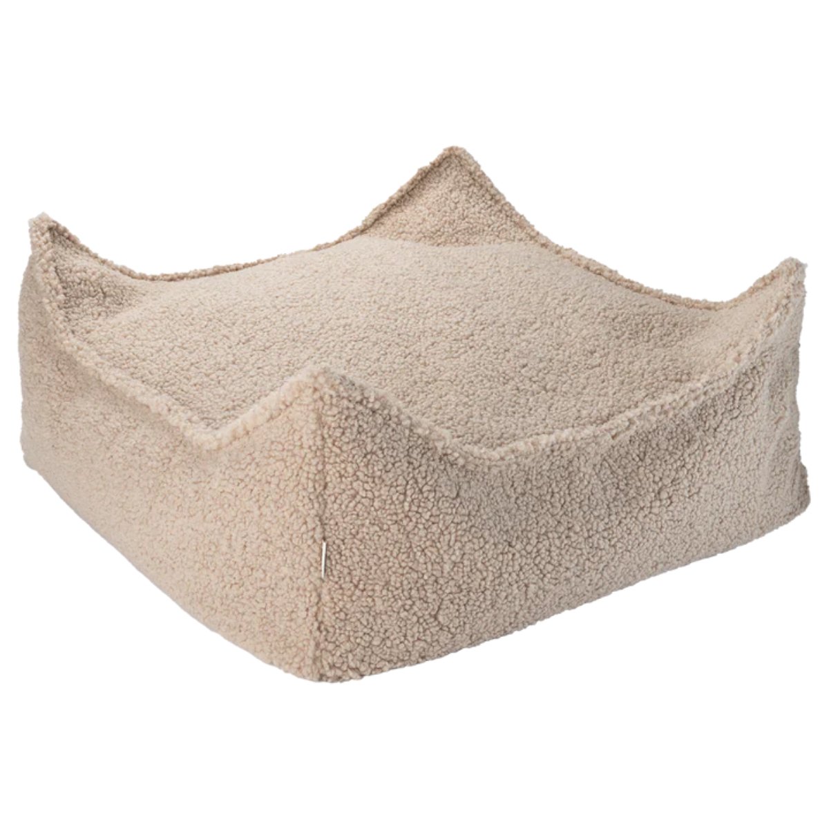 WIGIWAMA - Pouf Carré Biscuit