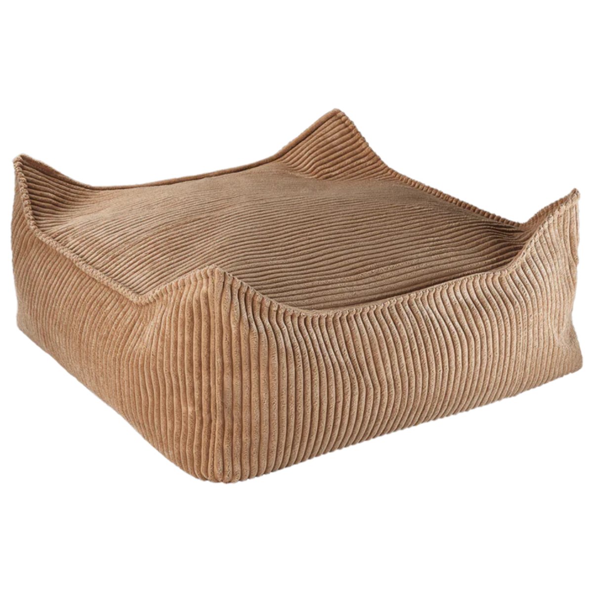 WIGIWAMA - Pouf Carré Caramel