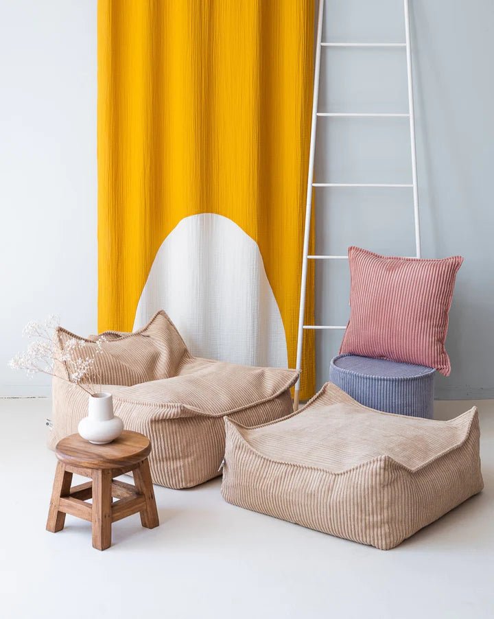 WIGIWAMA - Pouf Carré Cassonade